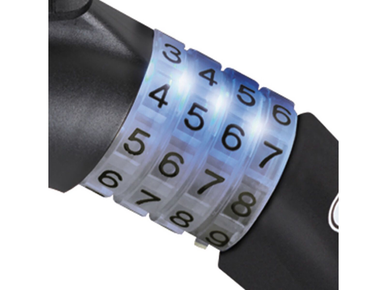 Abus Raydo Pro 1450/185 + Halter TexKF, schwarz - Bild 2