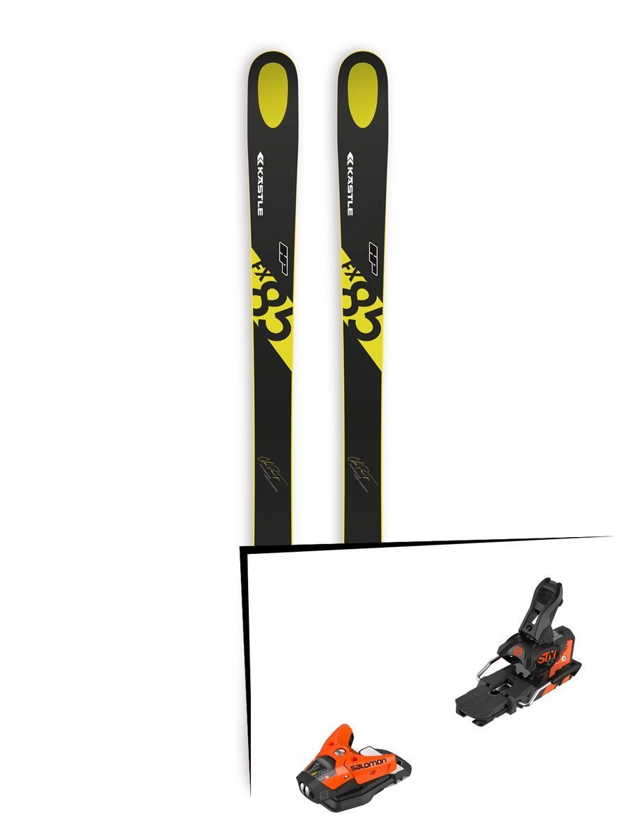 Set: Kästle FX85 HP 2019 + Salomon STH2 WTR 13 orange/black - Bild 1