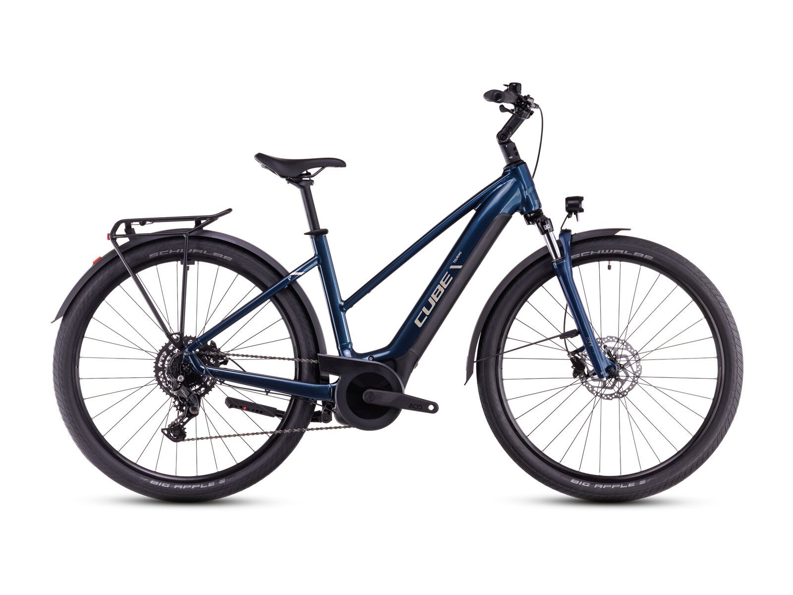 Cube Touring Hybrid One 625 Trapeze, deepsea´n´chrome - Bild 1