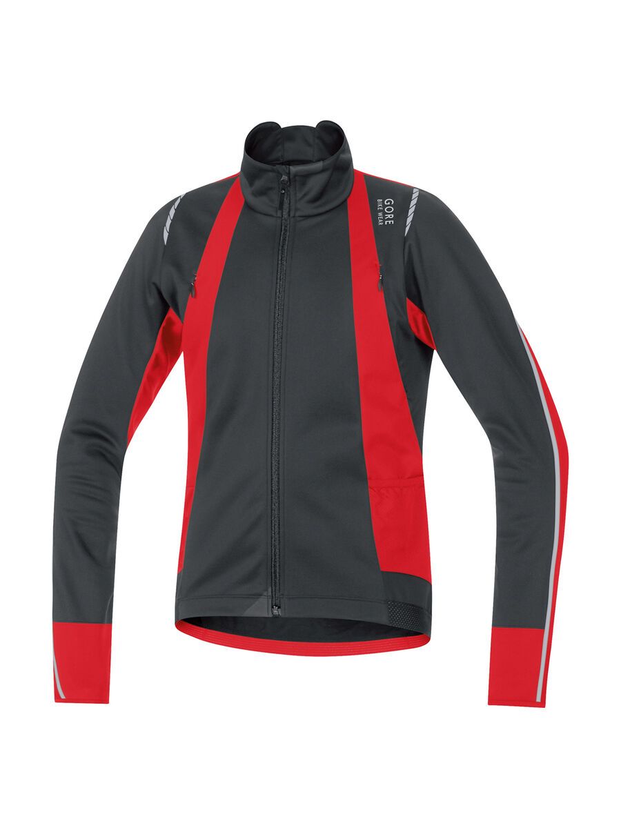 Gore Bike Wear Oxygen Windstopper SO Jacke, black red - Bild 1