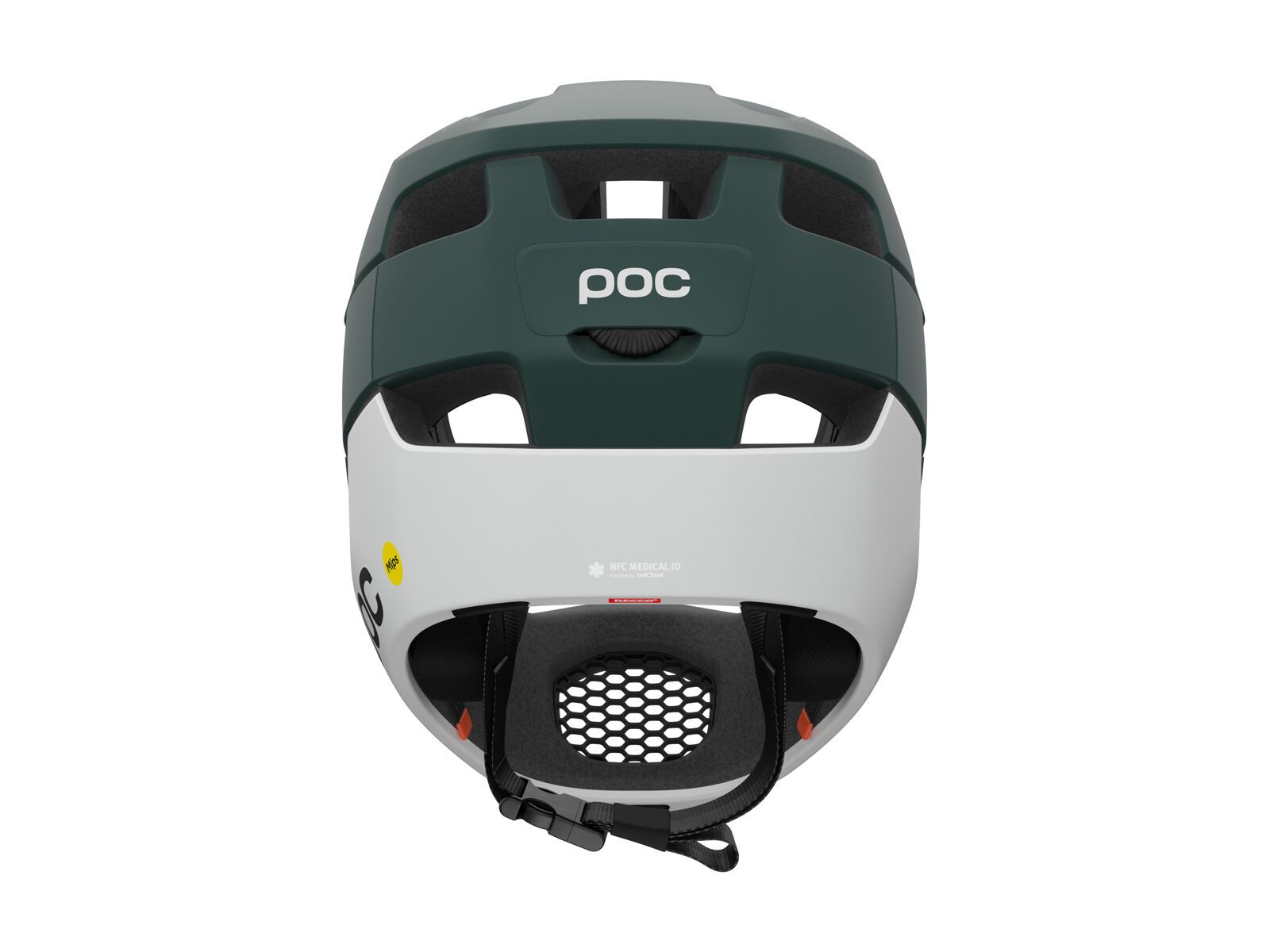 POC Otocon Race MIPS, pargasite green matt/hydrogen white matt - Bild 4
