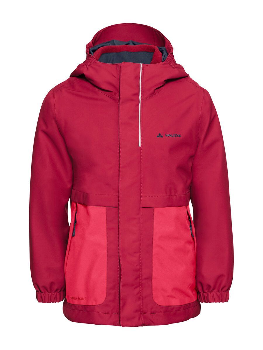 Vaude Kids Campfire 3in1 Jacket Girls, bright pink - Bild 1