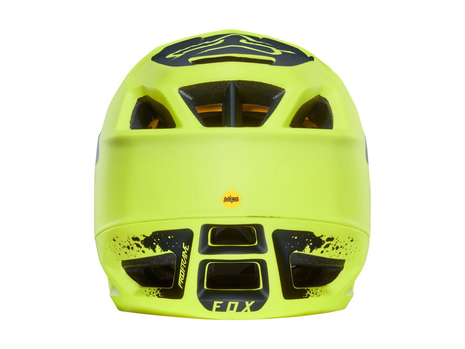 Fox Proframe Helmet Mink, yellow/black - Bild 4