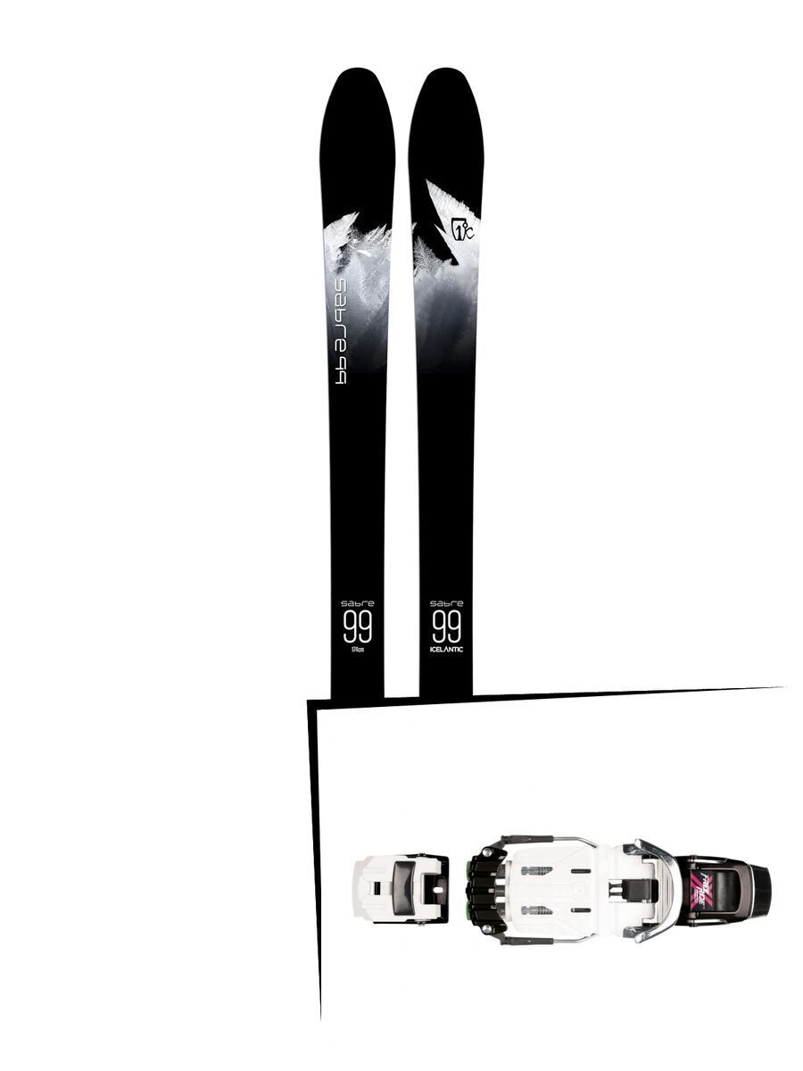 Set: Icelantic Sabre 99 2018 + Rottefella NTN Freeride - Bild 1