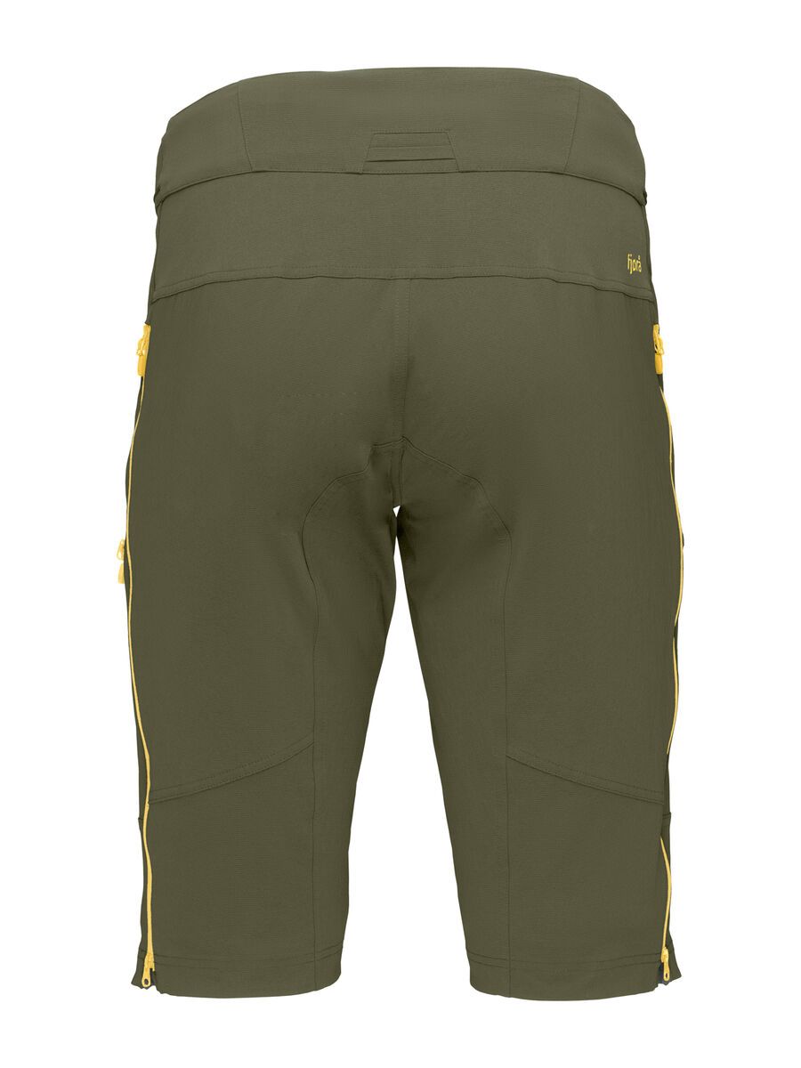 Norrona fjørå flex¹ heavy duty Shorts M's, olive night/lemon chrome - Bild 2