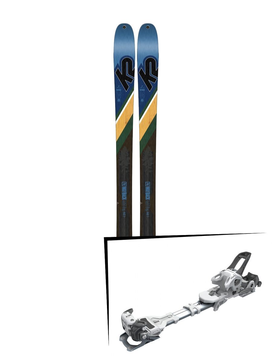Set: K2 SKI Wayback 84 2019 + Tyrolia Ambition 12 AT solid white black - Bild 1