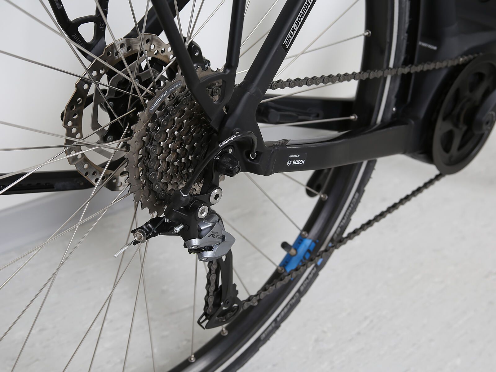 *** 2. Wahl *** Cube Touring Hybrid ONE 500 2020, black´n´blue - E-Bike | Größe 54 cm - Bild 3