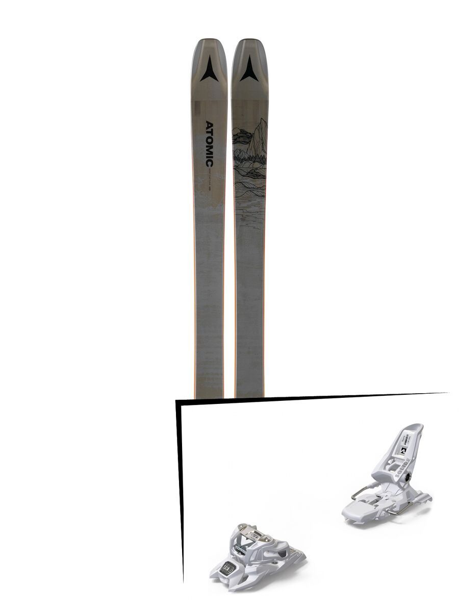 Set: Atomic Bent Chetler 100 2019 + Marker Squire 11 ID white - Bild 1