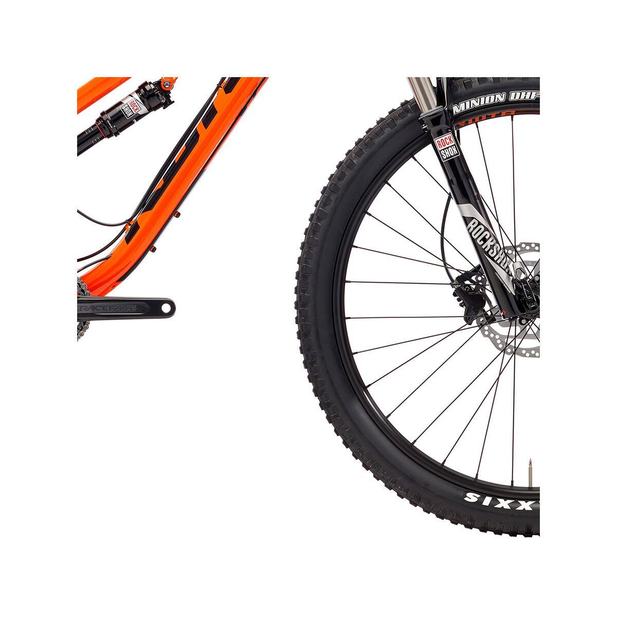 Kona Process 134 SE, gloss hot orange w/ black decals - Bild 4