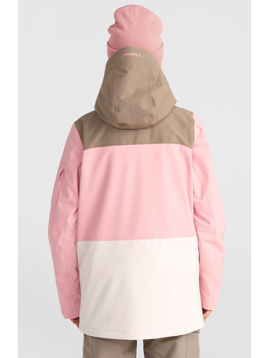 O’Neill Utility Pro Hybrid Jacket Women, genuine pink colour block - Bild 7