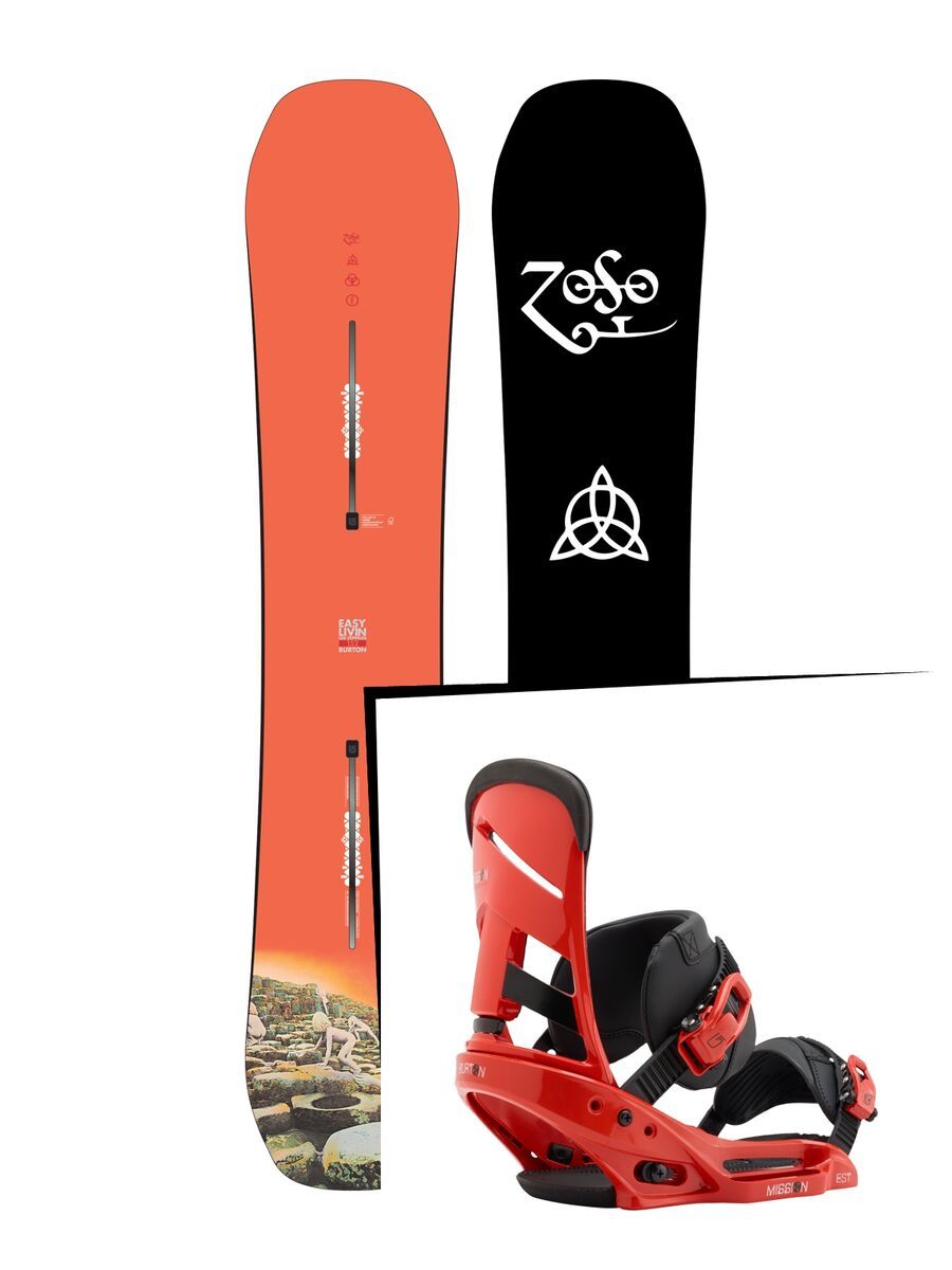 Set: Burton Easy Livin 2017 +  Mission EST (1712900S) - Bild 1
