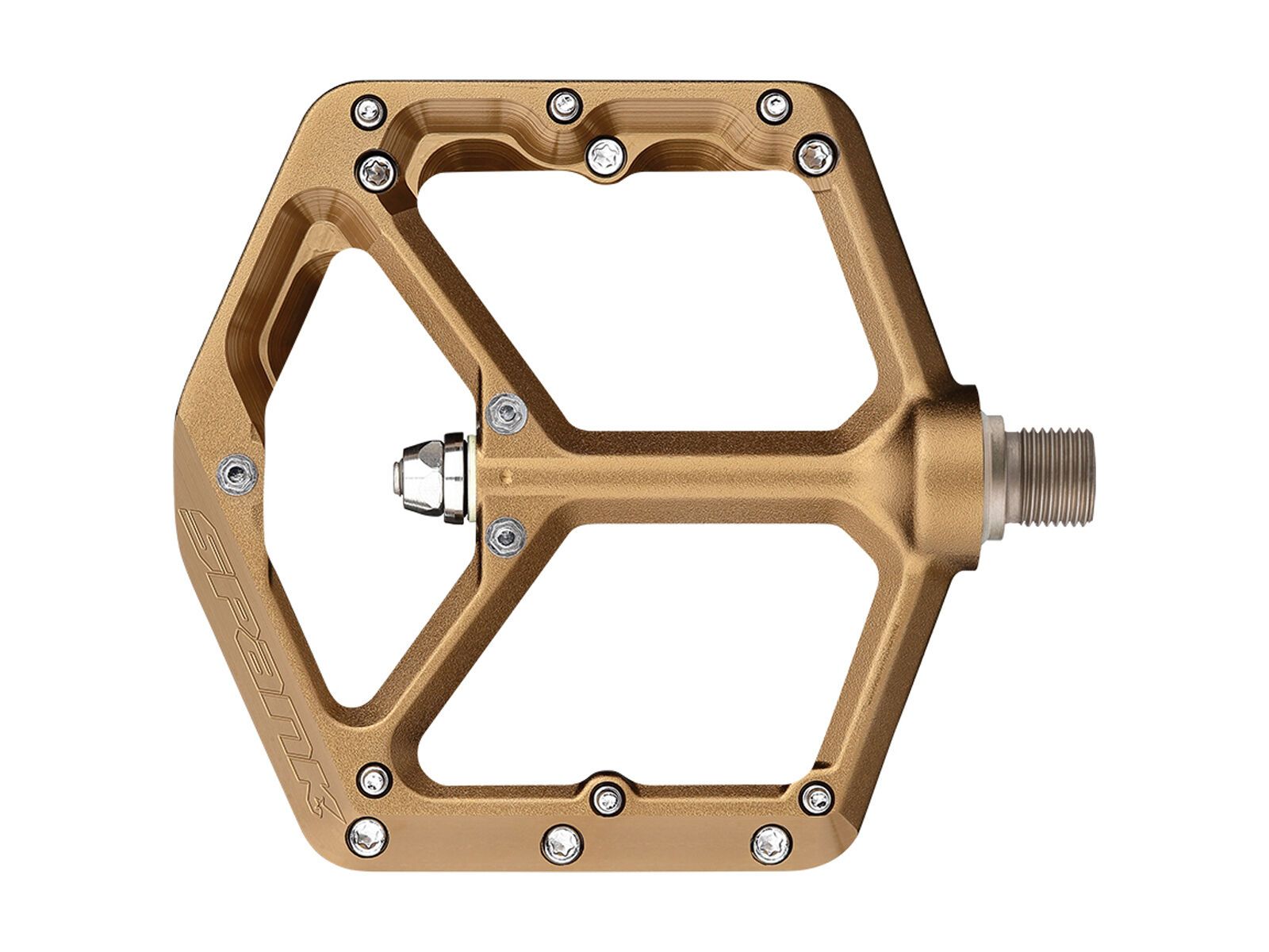 Spank Oozy Reboot Flat Pedal, bronze - Bild 2