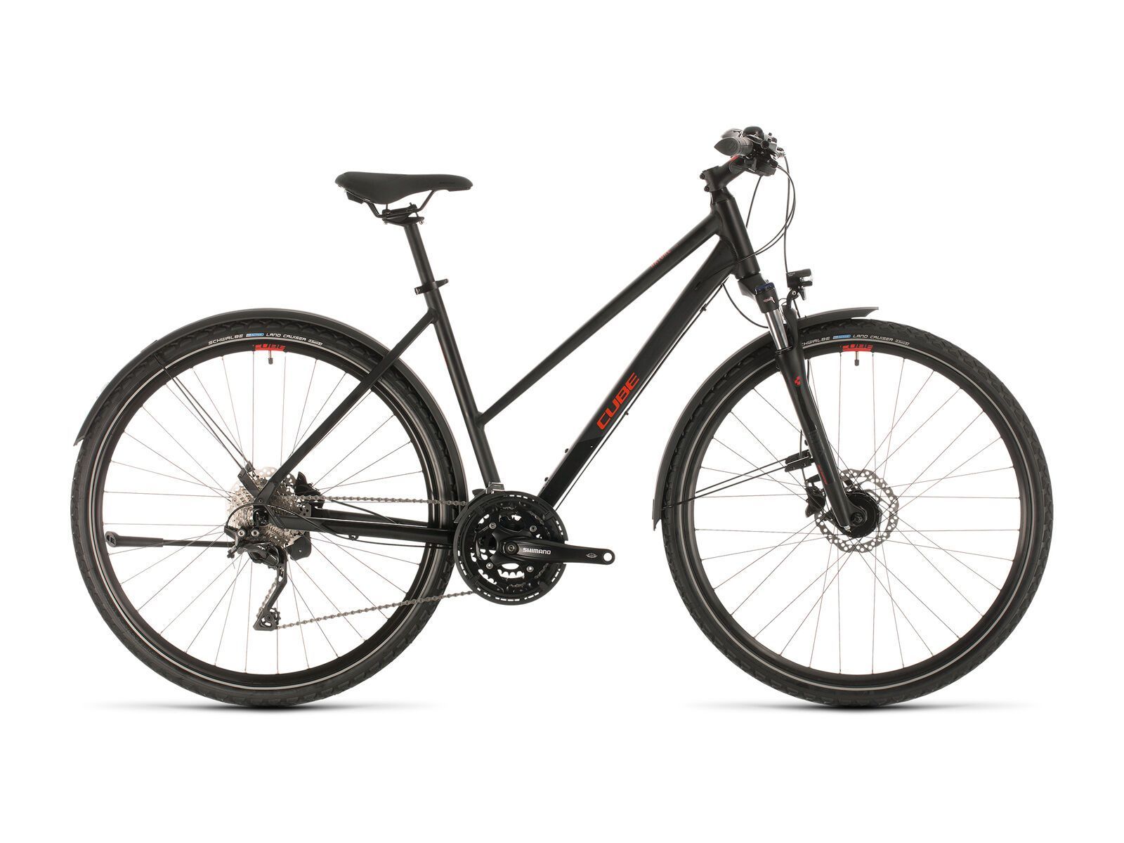 Cube Nature EXC Allroad Trapeze, black´n´red - Bild 1