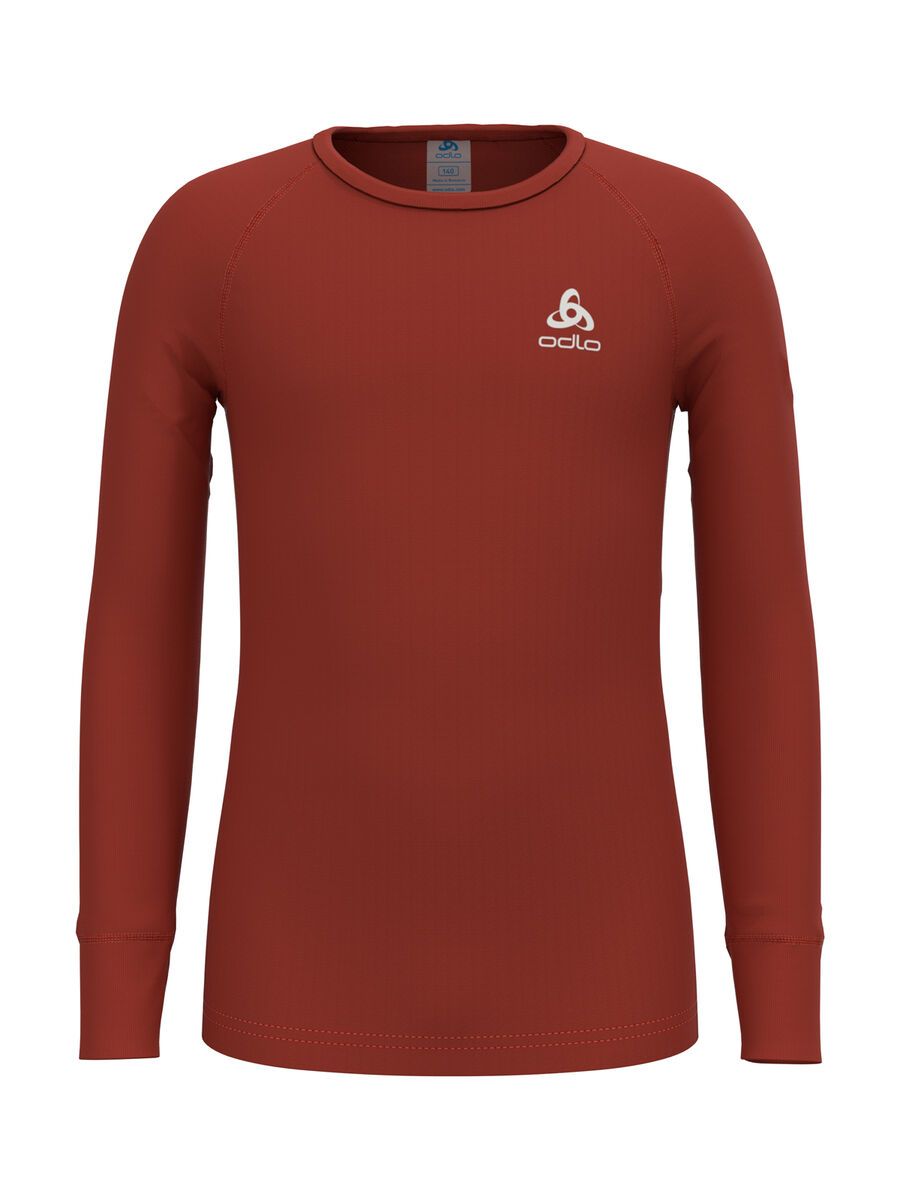 Odlo Active Warm Eco Kids Base Layer Oberteil, ketchup - Bild 1