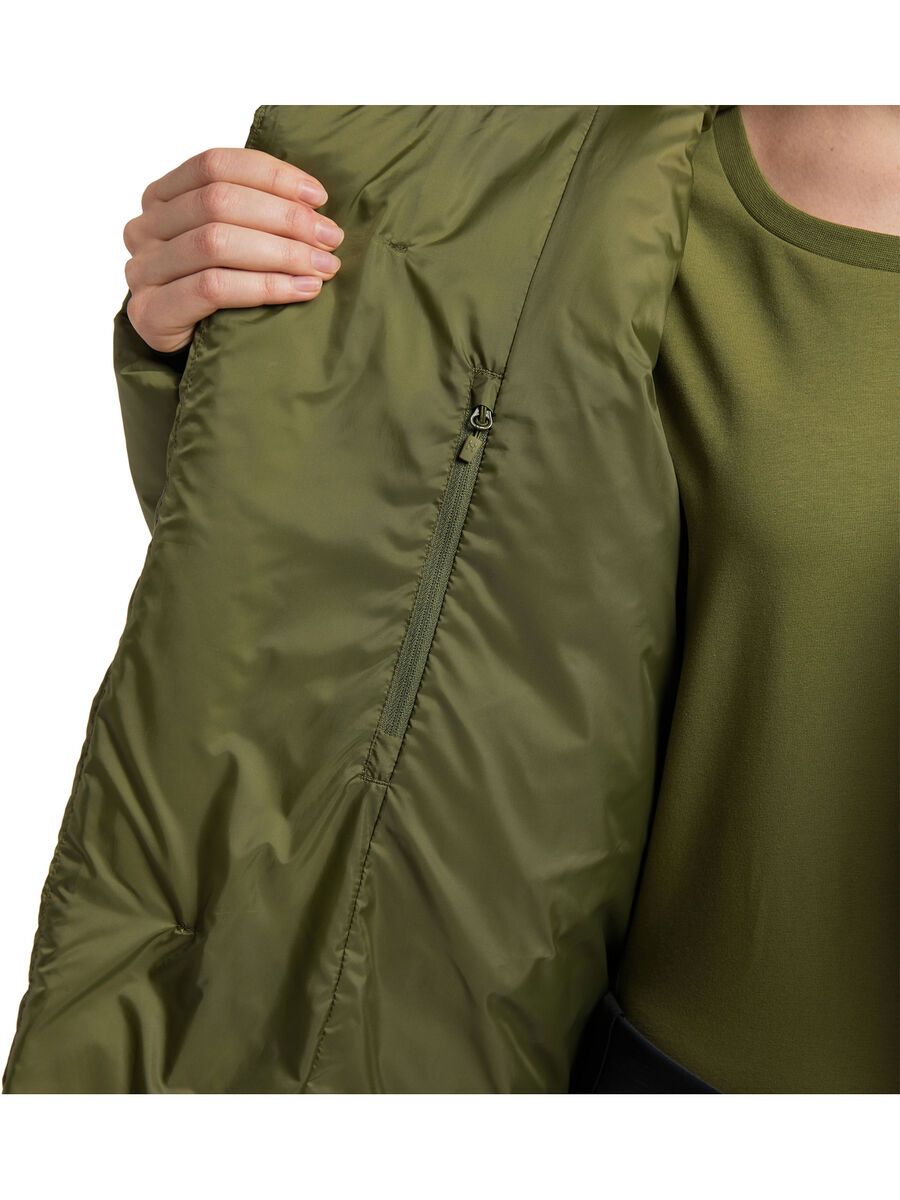 Haglöfs Long Down Parka Women, olive green - Bild 10