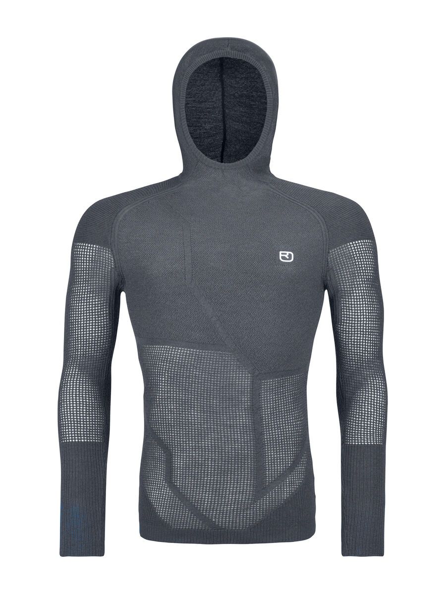 Ortovox Merino Thermovent Hoody M, dark grey blend - Bild 1