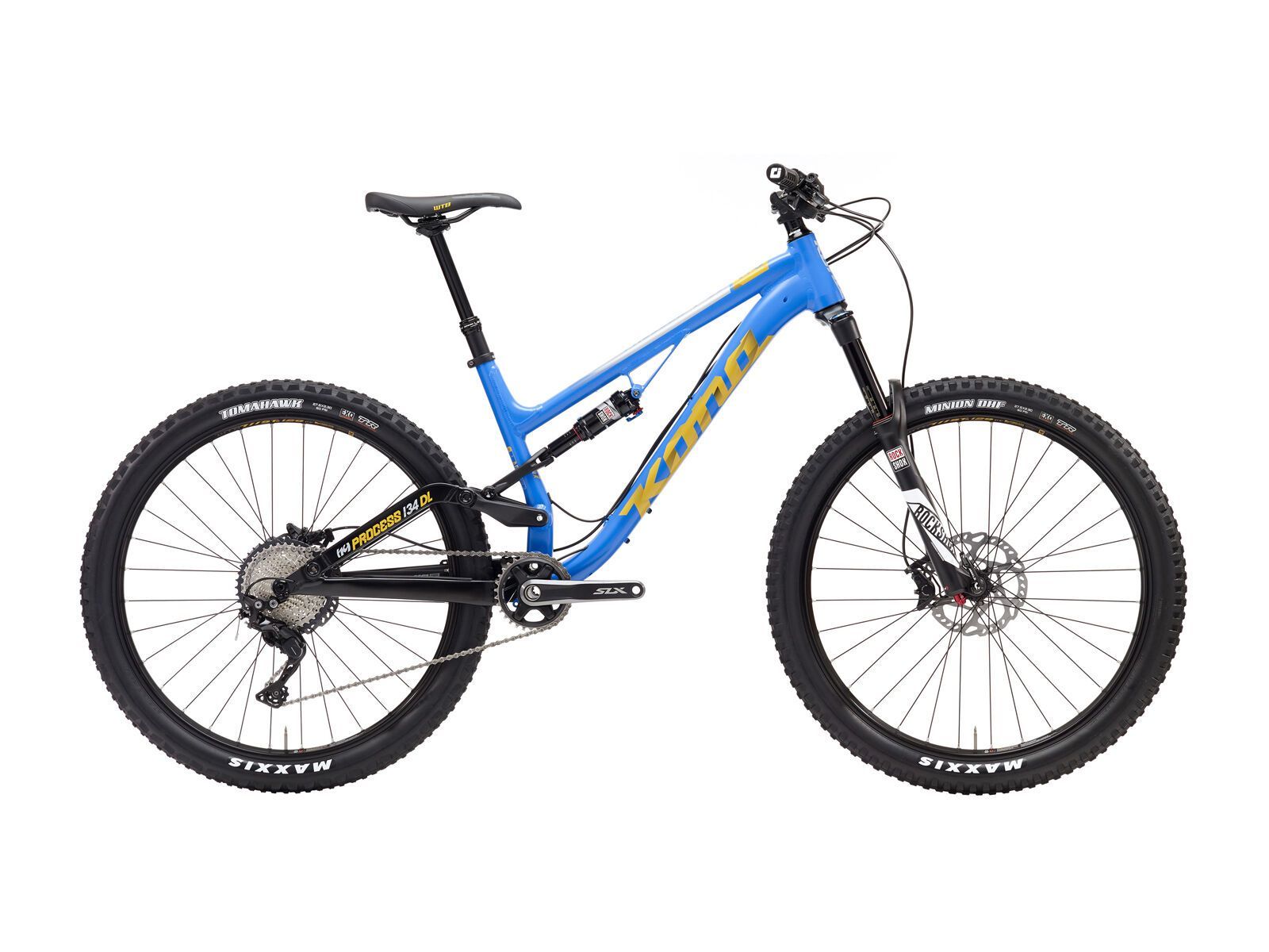 Kona Process 134 DL, matt blue/black/yellow/silver - Bild 1