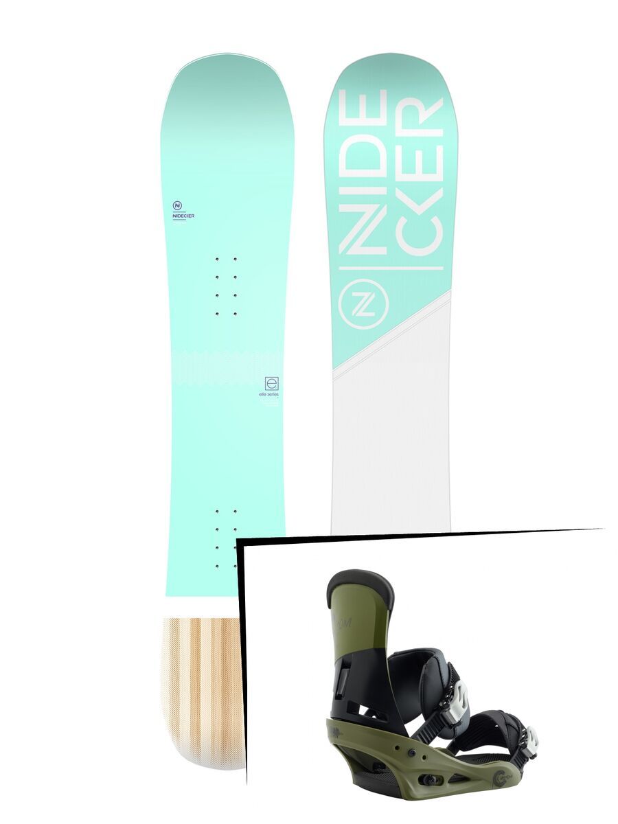 Set: Nidecker Elle 2019 + Burton Custom (2218423S) - Bild 1