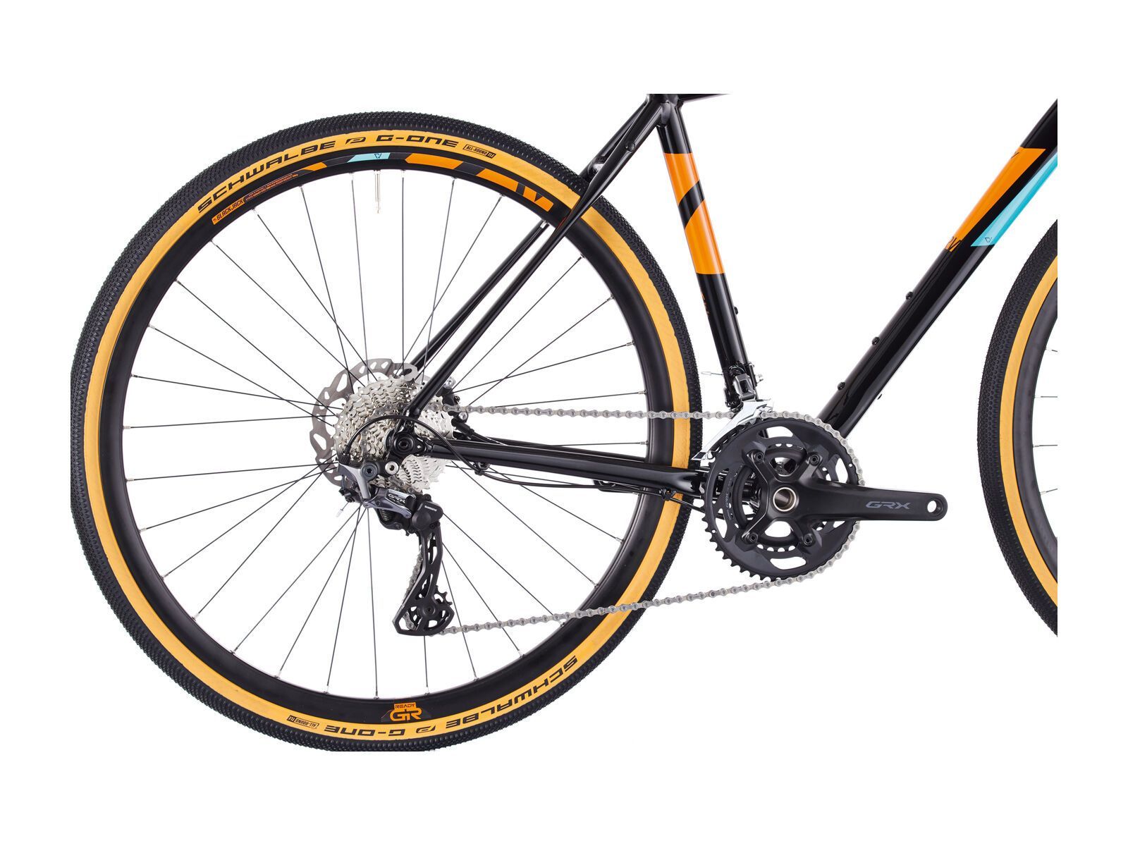 Conway GRV 800 Alu, black/orange
