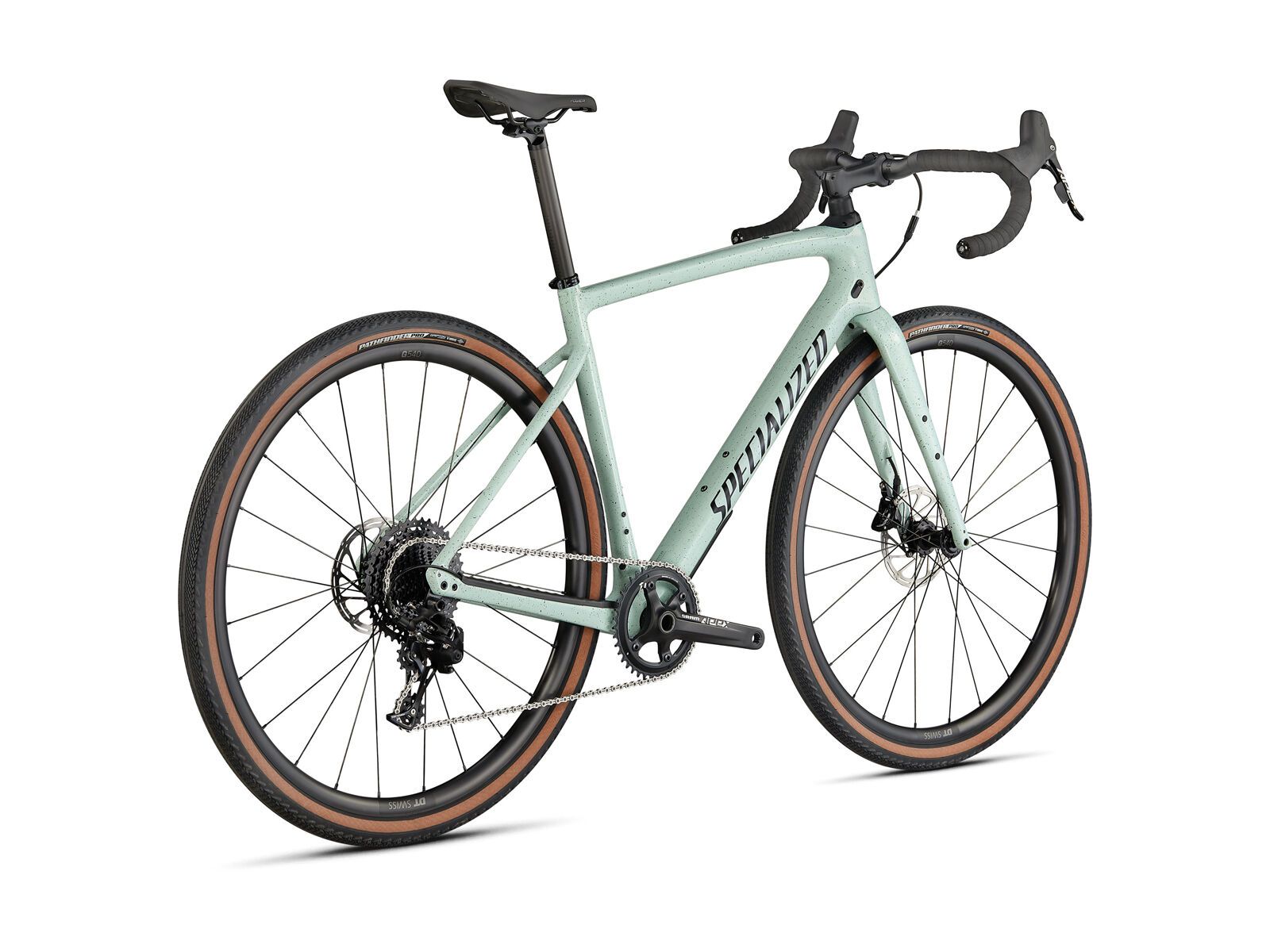 Specialized Diverge Sport Carbon – SRAM Apex, gloss white sage/oak/black/chrome - Bild 3