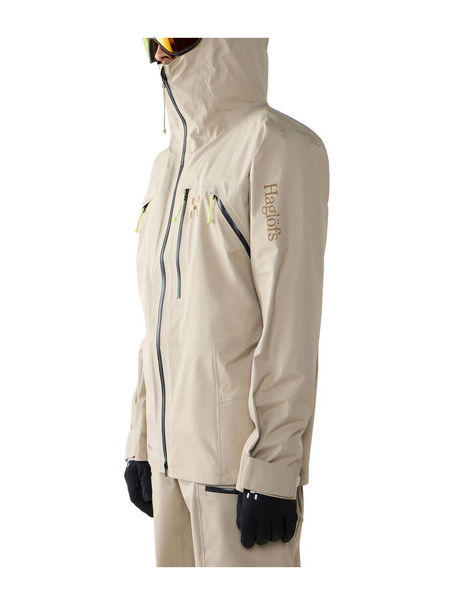 Haglöfs Nallo Touring GTX Jacket Men, chalk beige - Bild 4