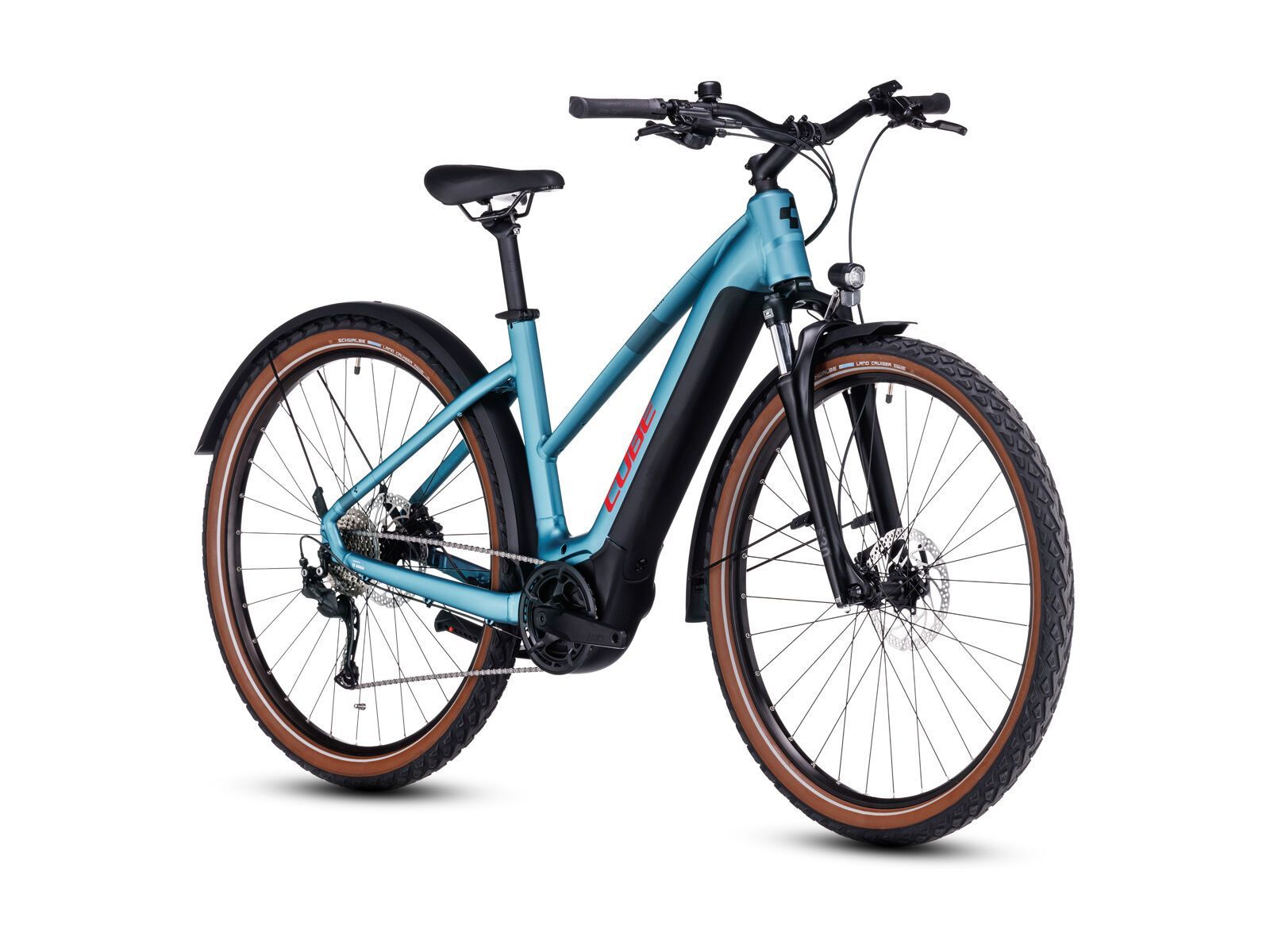 Cube Nuride Hybrid Performance Allroad 625 Easy Entry, metalblue´n´red - Bild 2