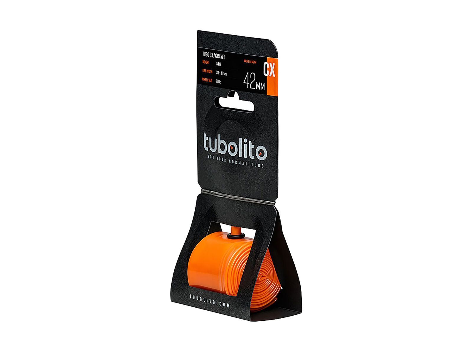 Tubolito Tubo CX/Gravel 700C, orange - Bild 1
