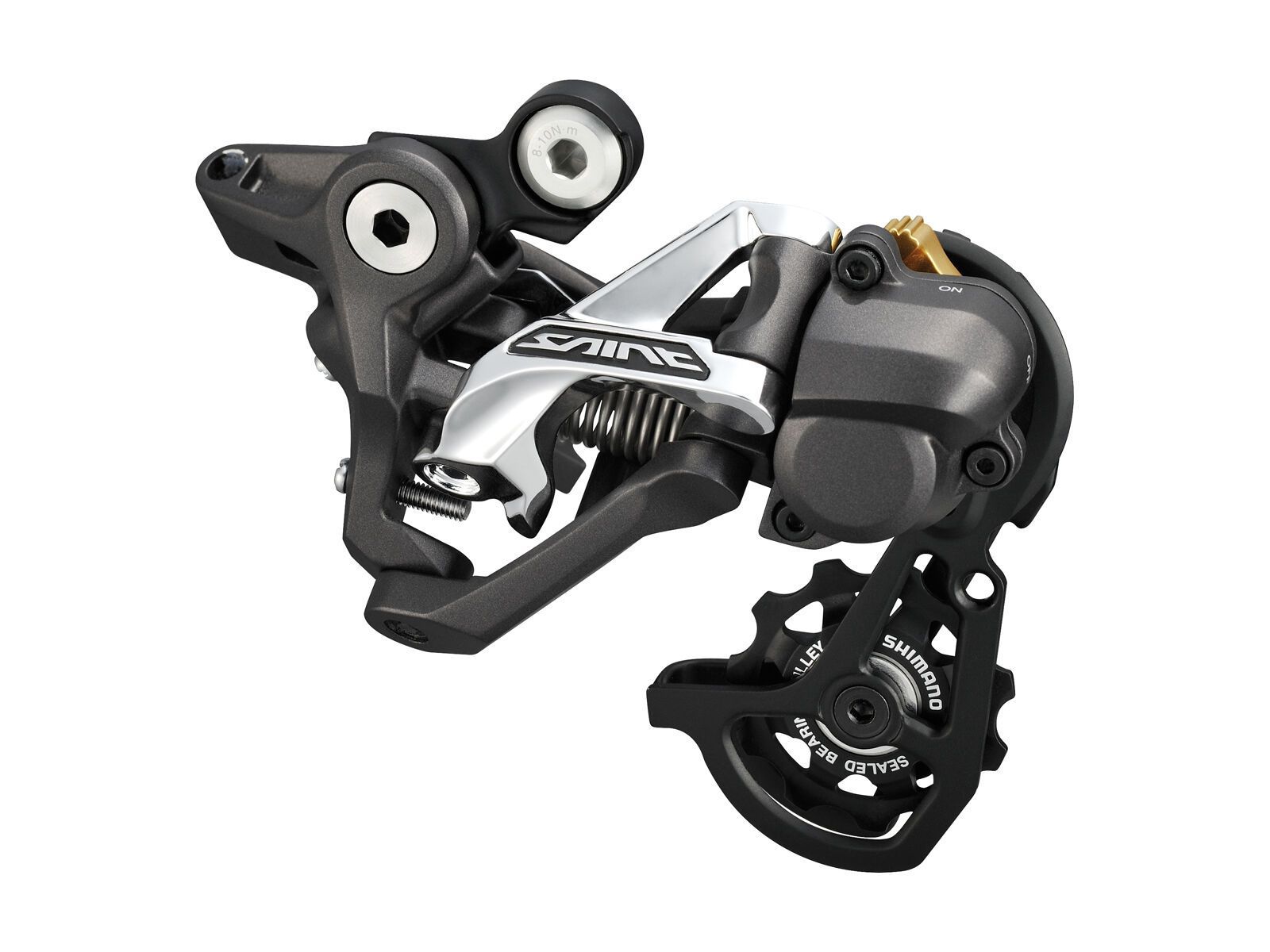 Shimano Schaltwerk Saint RD-M820 Shadow+ 10-fach - kurz, schwarz - Bild 1