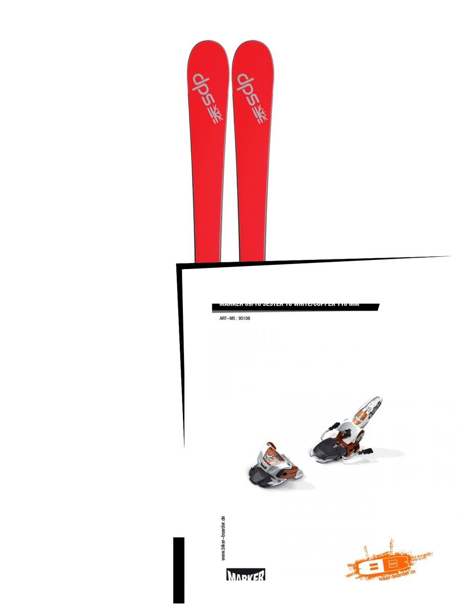 Set: DPS Skis Cassiar 80 SL 2017 + Marker Jester 16 (95108S) - Bild 1