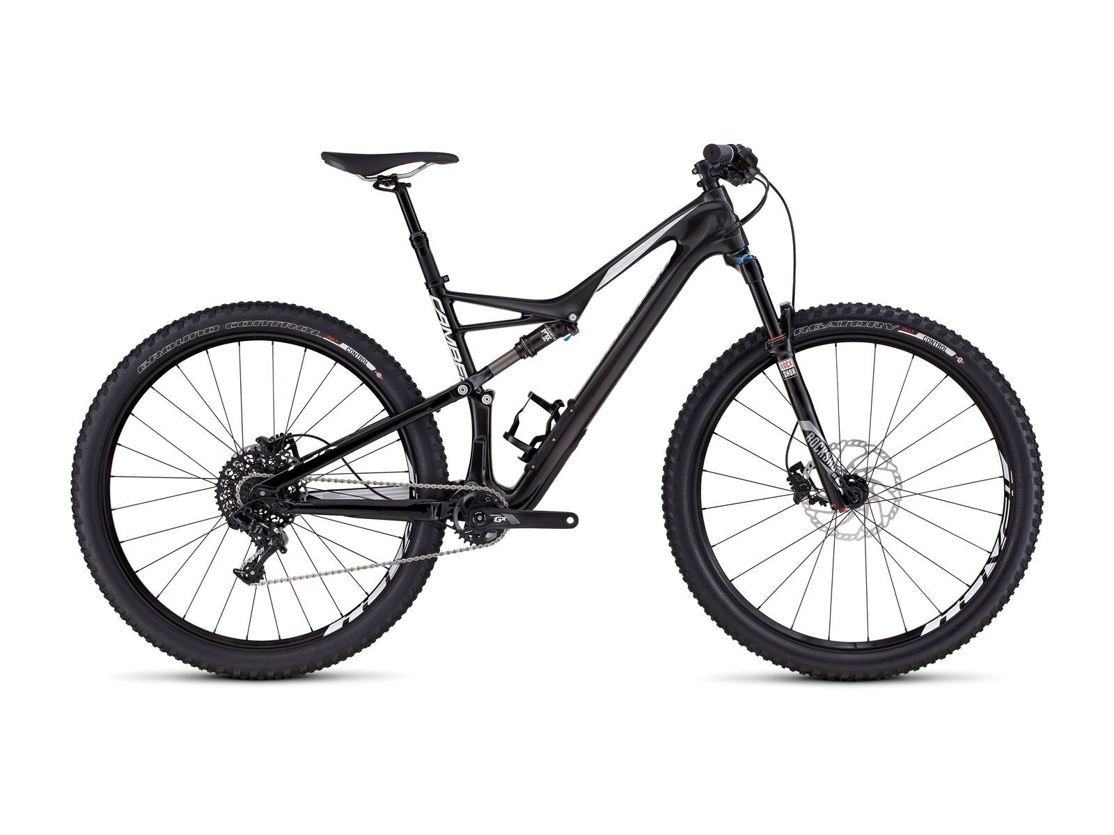 Specialized Camber FSR Comp Carbon 29, gloss carbon/dirty white/white - Bild 1