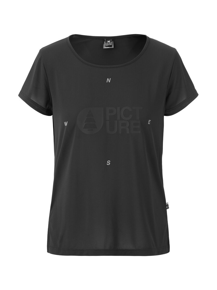 Picture Hila Tech Tee, full black - Bild 1