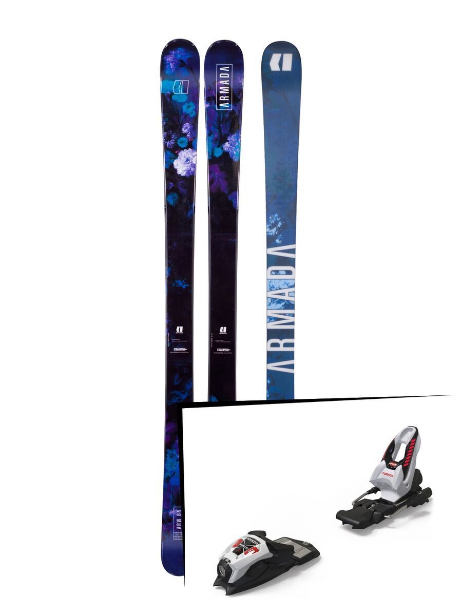 Set: Armada Arw 84 2018 + Marker Race Junior 8 white/black/red - Bild 1