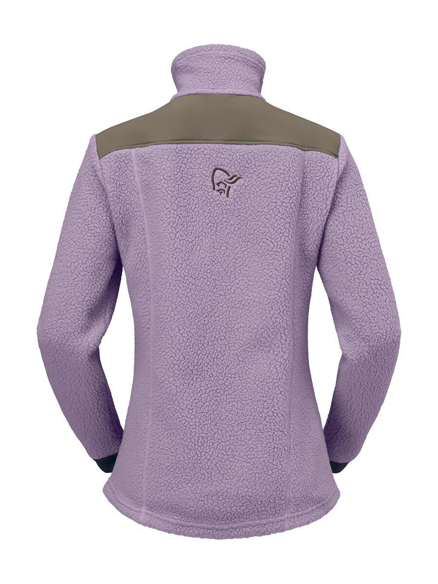 Norrona trollveggen warm3 Jacket W's, purple sage - Bild 2