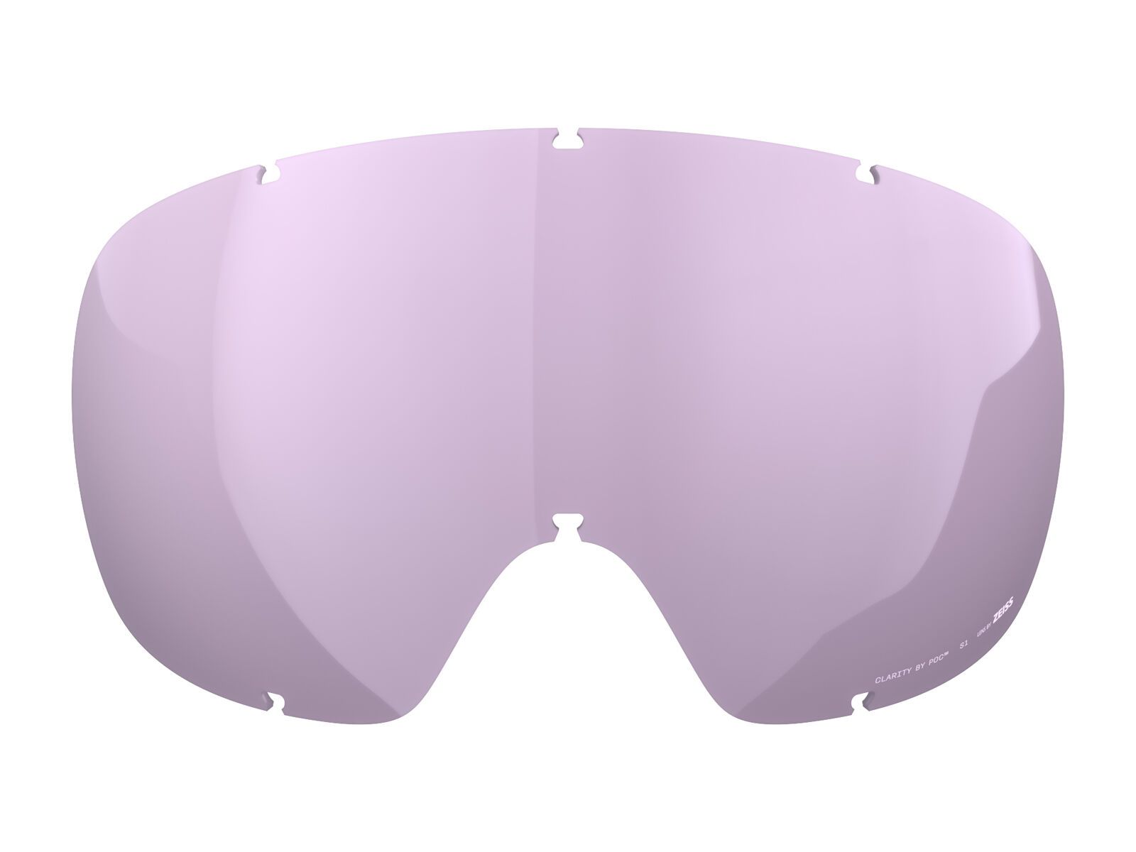 POC Fovea/Fovea Race Lens, Clarity Hi. Int./Cloudy Violet - Bild 1