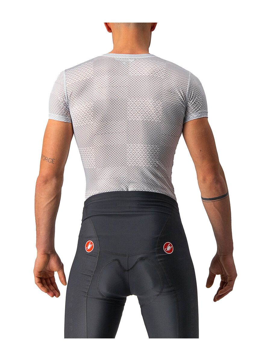 Castelli Pro Mesh BL Short Sleeve, silver gray - Bild 4