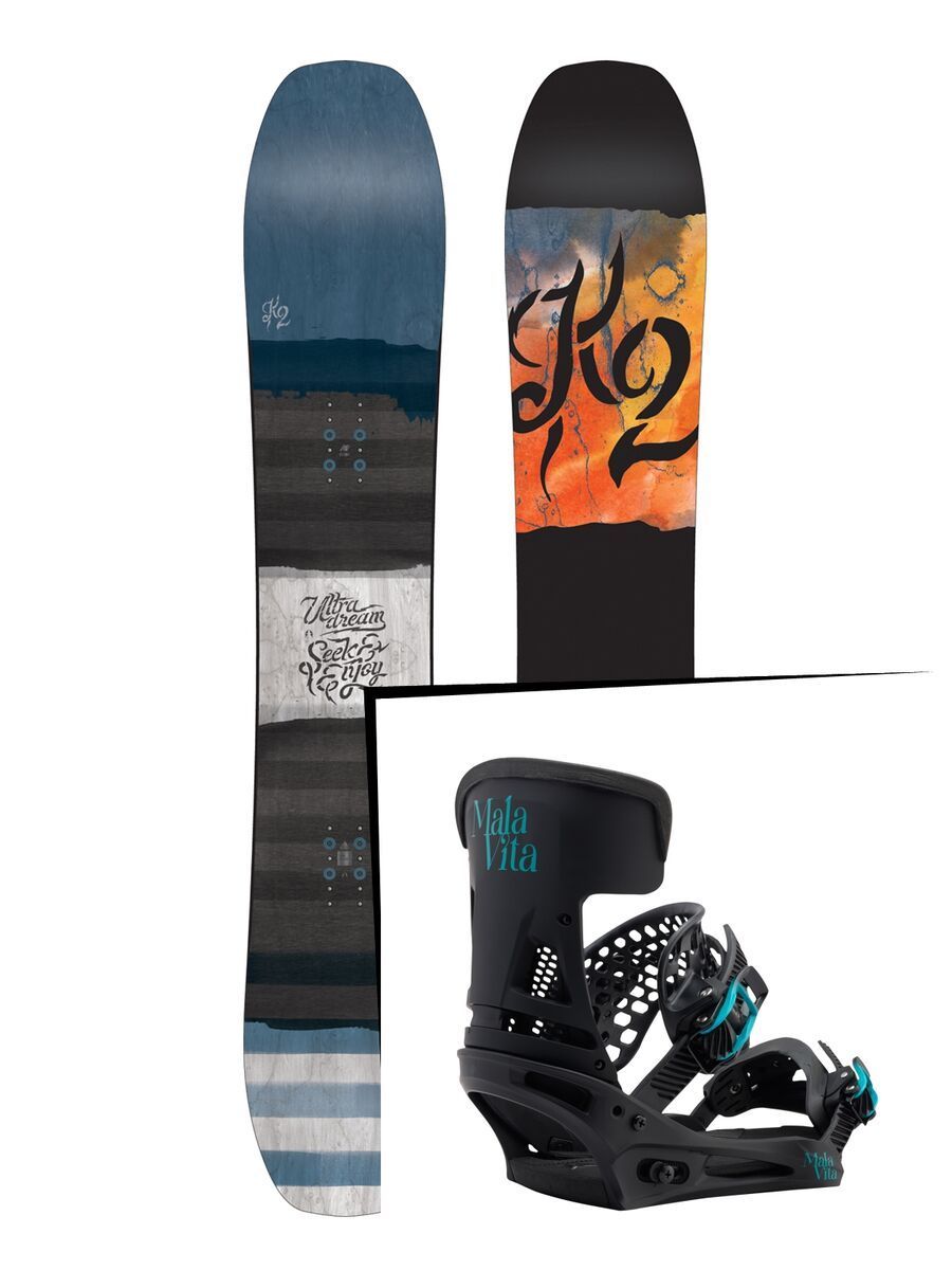 Set: K2 Ultra Dream 2017 + Burton Malavita (1712846S) - Bild 1