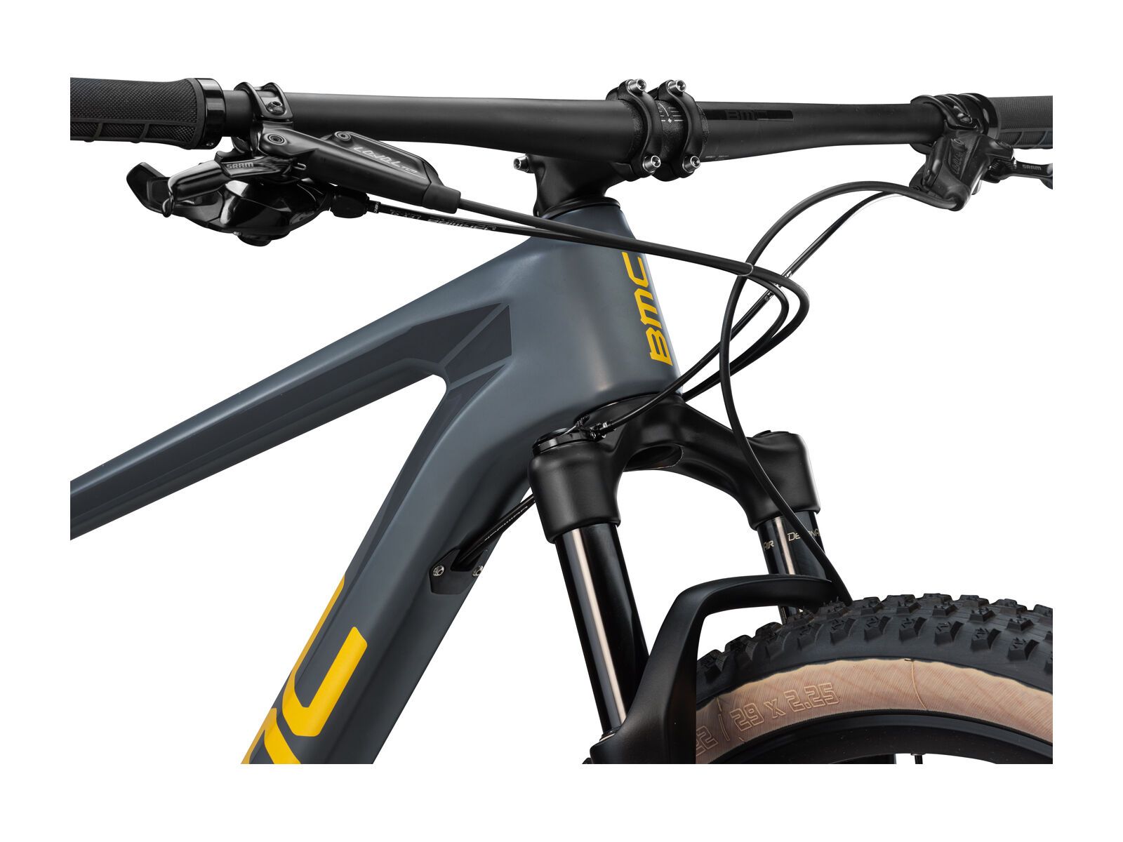 BMC Teamelite 01 One, race grey & yellow - Bild 6