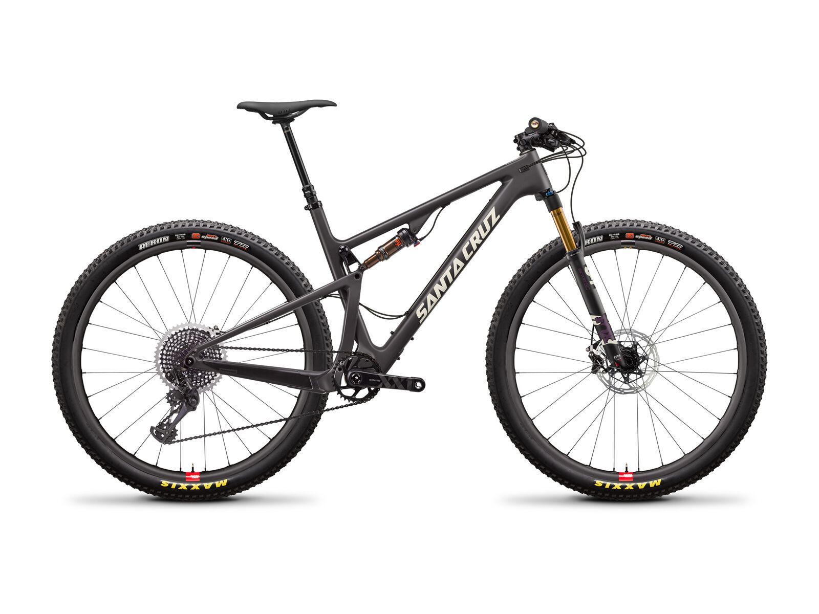Santa Cruz Blur CC XX1 TR Reserve, matte carbon and fog - Bild 1