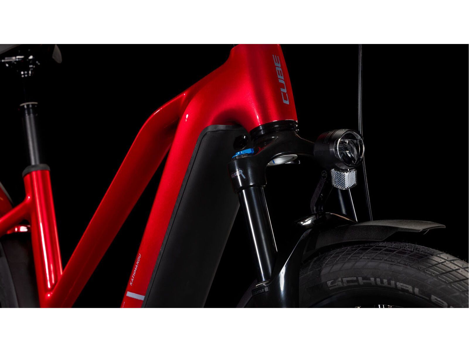 Cube Kathmandu Hybrid Comfort Pro 800 Trapeze, electricred´n´red - Bild 7