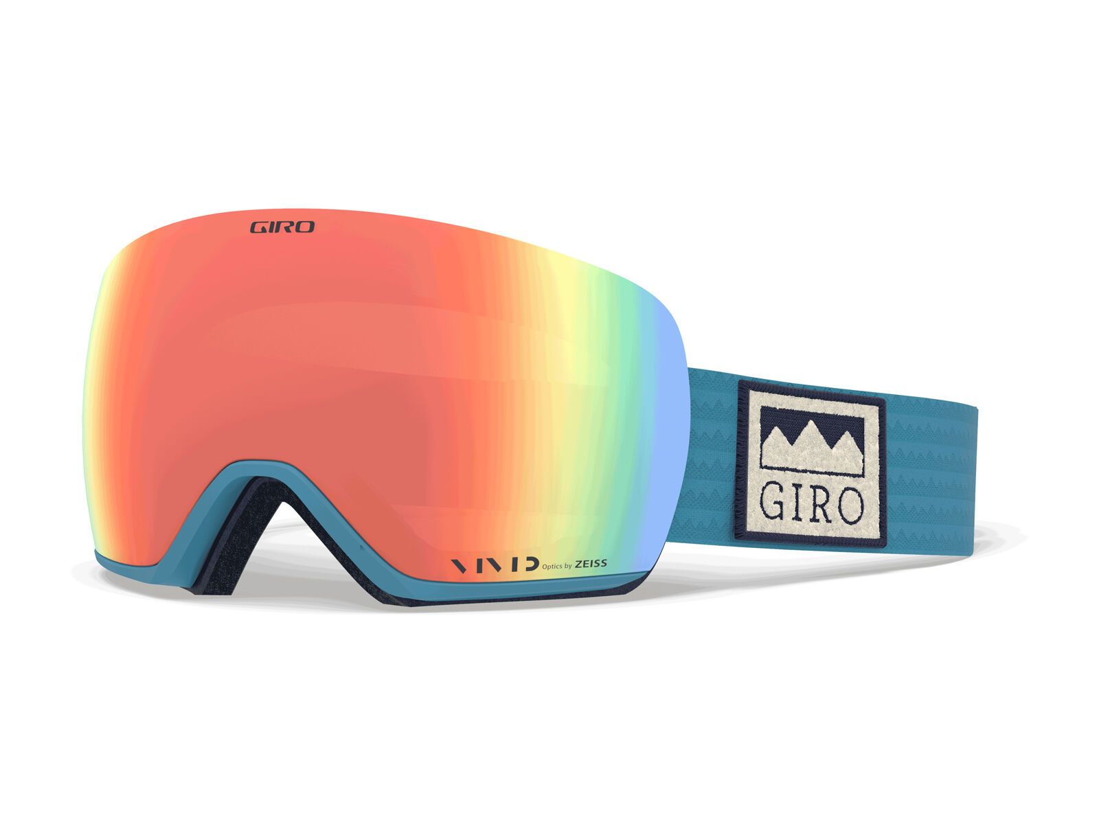 Giro Lusi inkl. WS, powder blue alps/Lens: vivid royal/vivid infrared - Bild 1