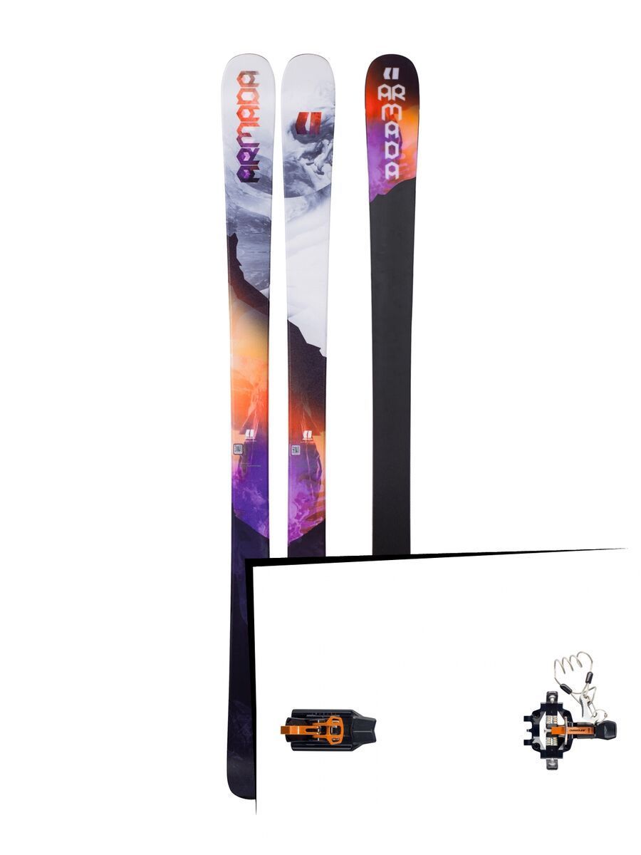 Set: Armada Victa 83 2018 + Atomic Backland Tour black/orange - Bild 1
