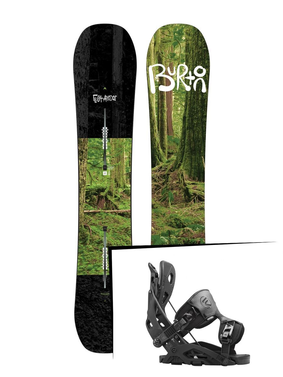 Set: Burton Flight Attendant 2017 + Flow Fuse (1513139S) - Bild 1