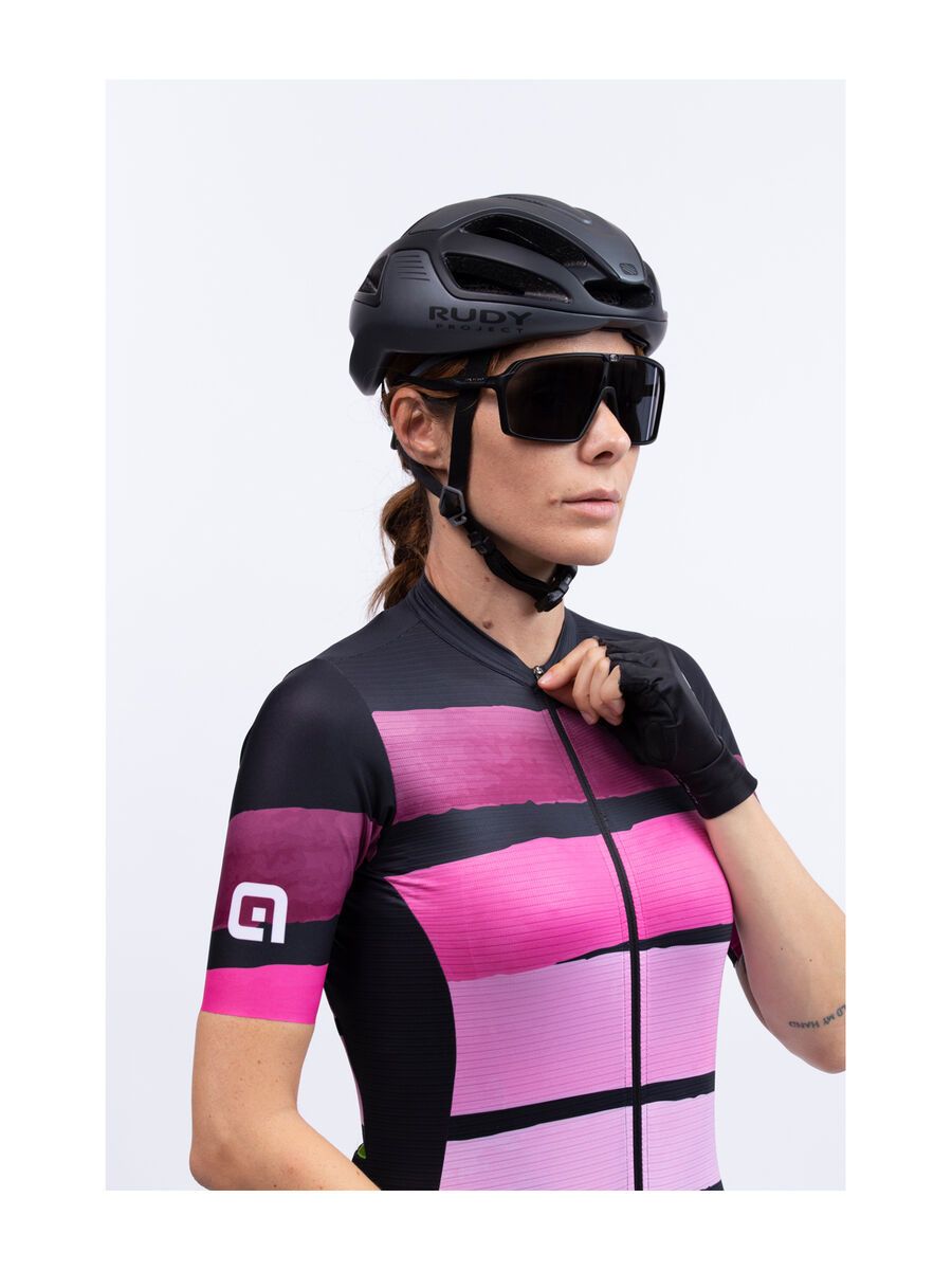 Ale PR-S Track Short Sleeve Lady Jersey, pink - Bild 3