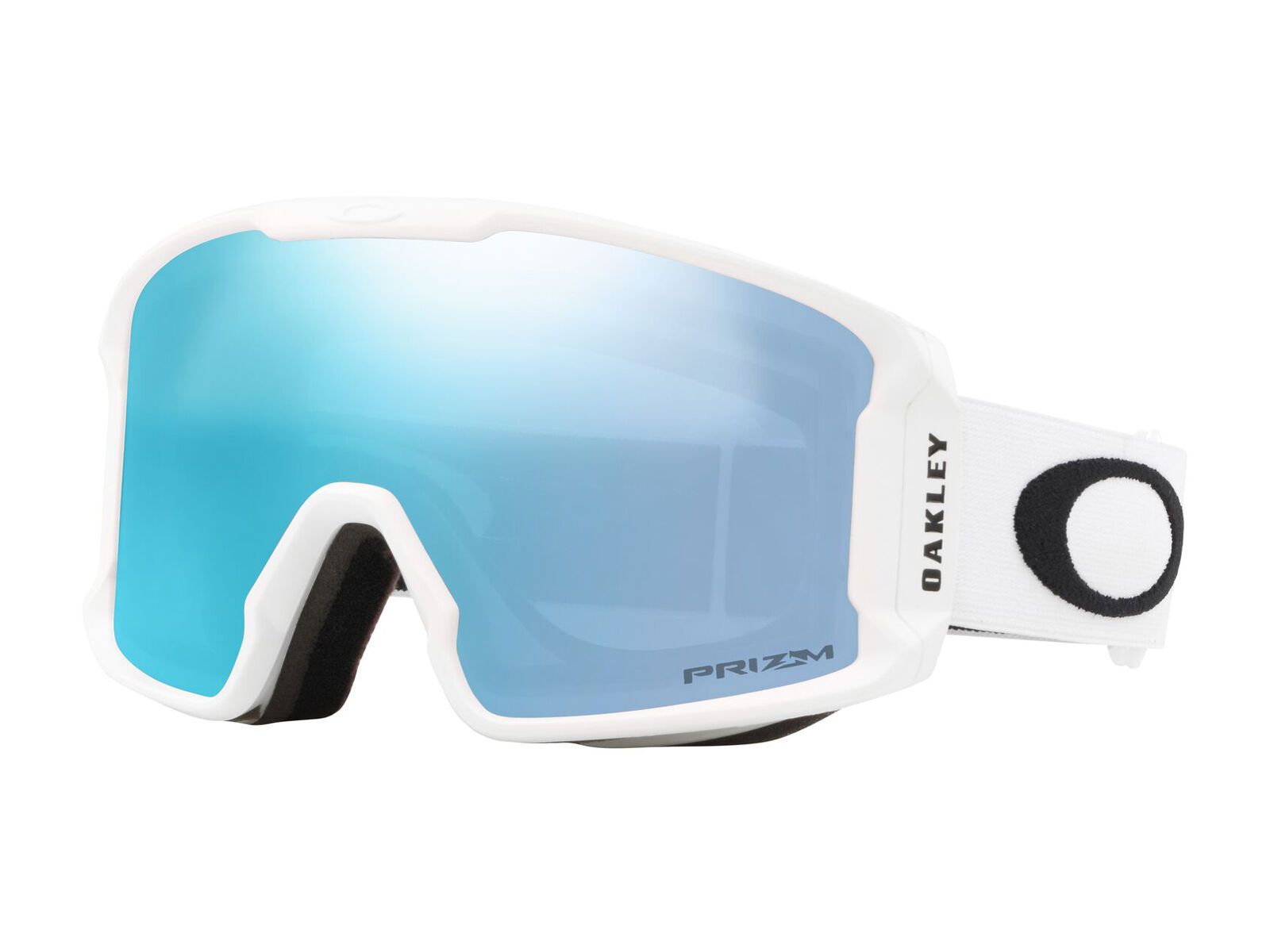 Oakley Line Miner M, Prizm Snow Sapphire Iridium / matte white - Bild 1