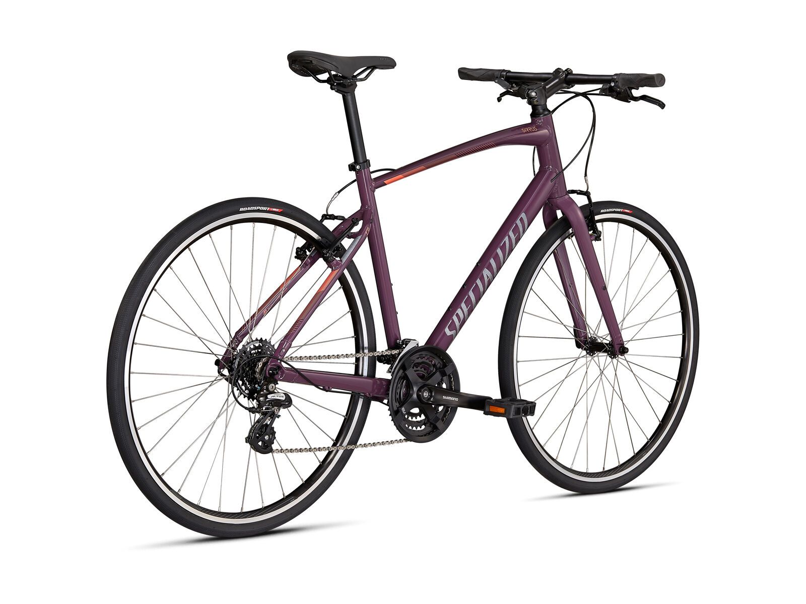 Specialized Sirrus 1.0, gloss cast lilac/vivid coral/satin black reflective - Bild 3