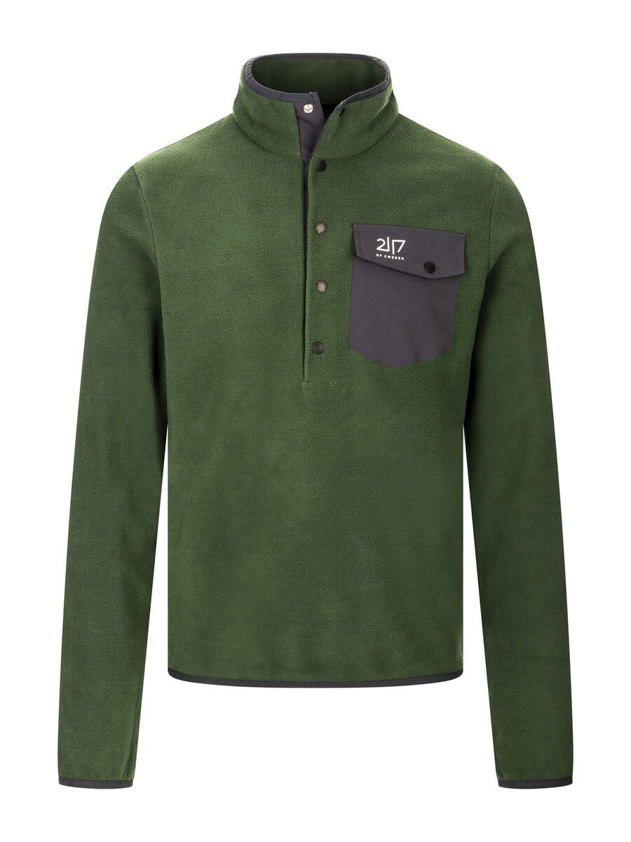 2117 of Sweden Men’s Matsdal Fleece Sweater, leaf - Bild 1