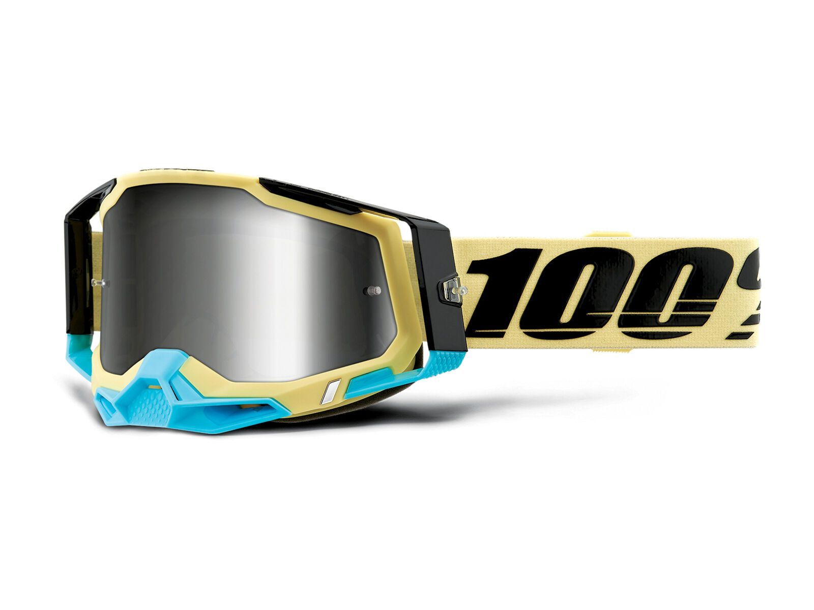 100% Racecraft - Silver Mirror, airblast - Bild 1