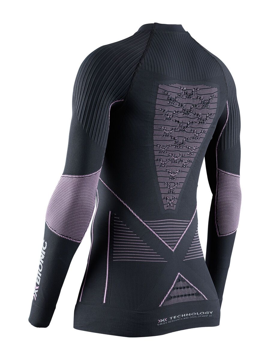 X-Bionic Energy Accumulator 4.0 Shirt LG SL Wmn, charcoal/magnolia - Bild 2