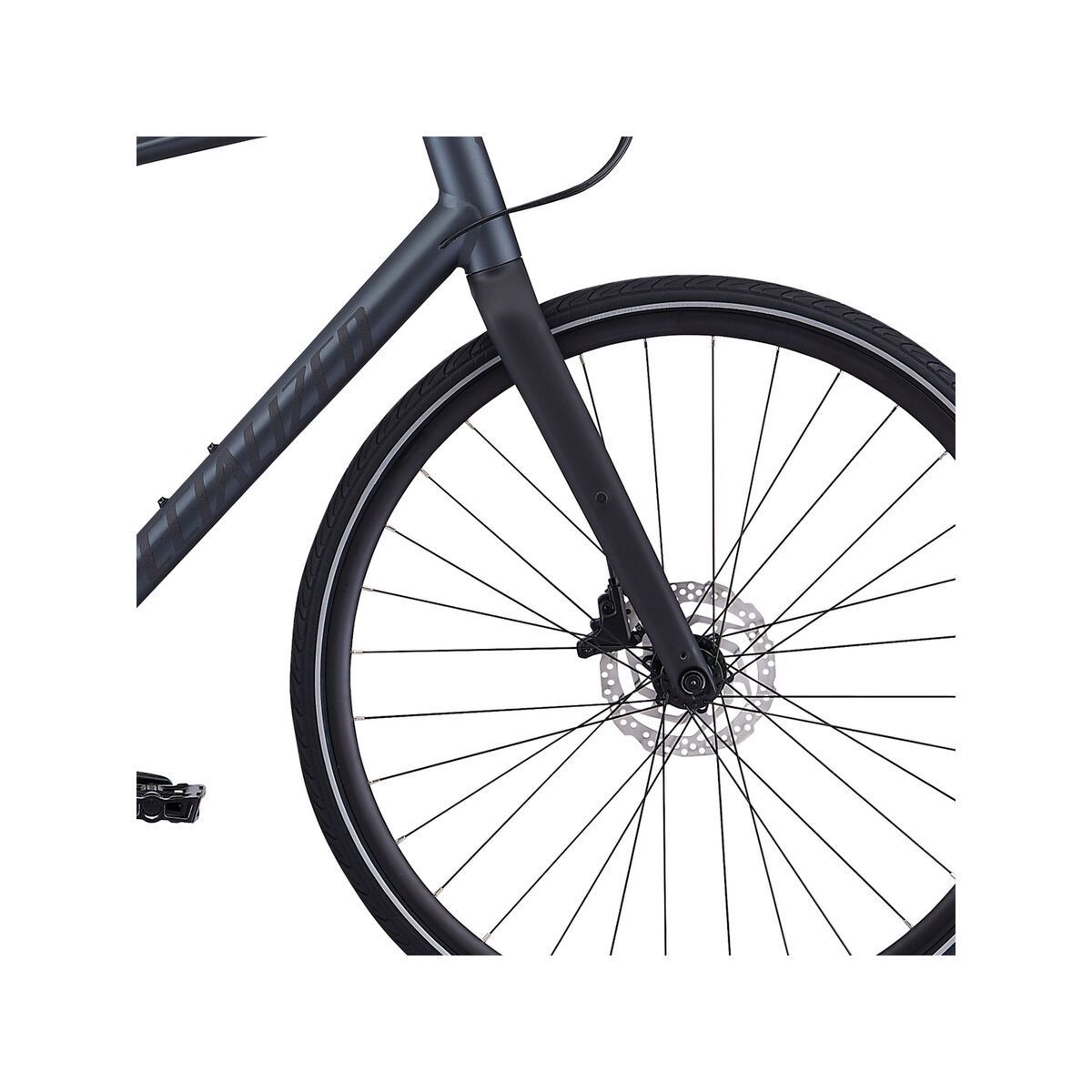 Specialized Sirrus Sport, satin gloss cast battleship/hyper/black reflective - Bild 4