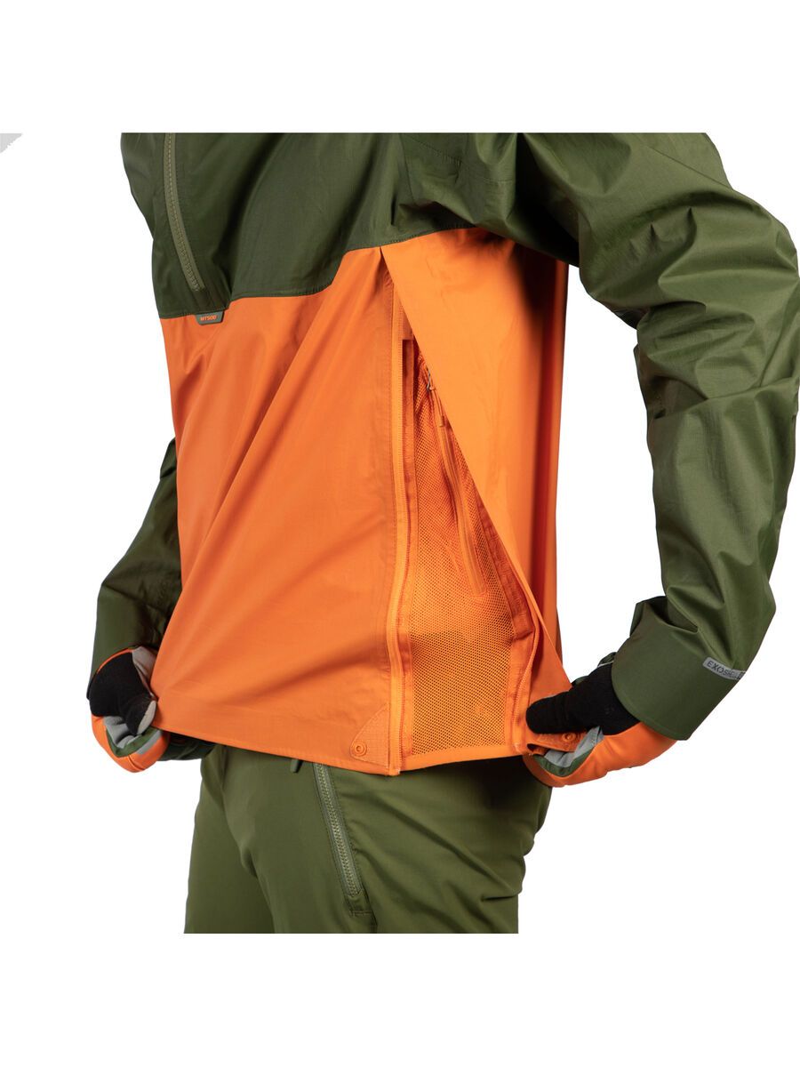 Endura MT500 Lite Wasserdichte Pulloverjacke, harvest - Bild 6